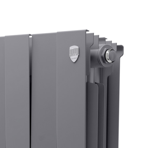 Радиатор биметаллический Royal Thermo PianoForte 500 Серебристый - 8 секц.