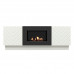 Тумба с биокамином Firelight BFP/P-1400V белая