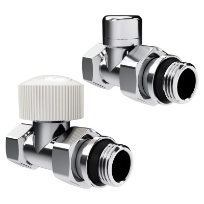 Набор термостатический прямой Royal Thermo Design 1/2"М30х1,5 (Хром)