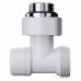 Узел нижнего подключения Royal Thermo Design угловой 1/2"х3/4" EK (белый)