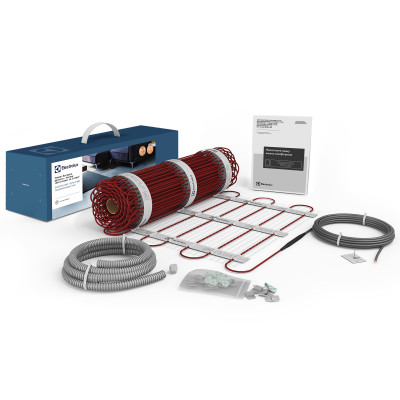 Мат ELECTROLUX EEFM 2-180-5 (комплект теплого пола c терморегулятором) Мат ELECTROLUX EEFM 2-180-5 (комплект теплого пола c терморегулятором)