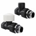 Набор термостатический прямой Royal Thermo Design 1/2"М30х1,5 (Черный)