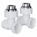 Узел нижнего подключения Royal Thermo Design угловой 1/2"х3/4" EK (белый)