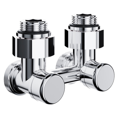 Узел нижнего подключения Royal Thermo Design угловой 1/2"х3/4" EK (хром)