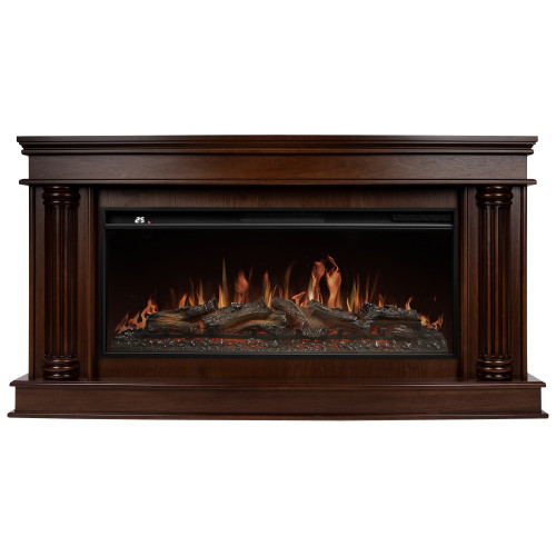 Каминокомплект: Очаг Royal Thermo Aurora RTFP/P-AR40LS, портал Olympia 42/40/36, канадский дуб