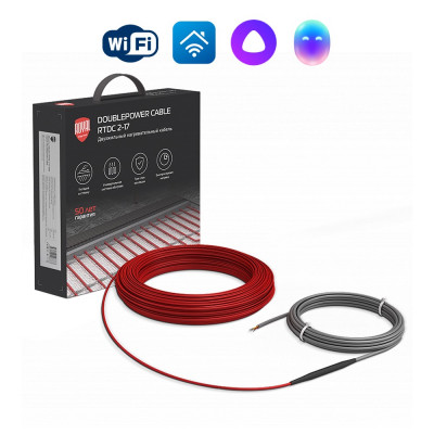Кабель нагревательный Royal Thermo Doublepower Cable RTDC 2-17-800 (комплект) Кабель нагревательный Royal Thermo Doublepower Cable RTDC 2-17-800 (комплект)