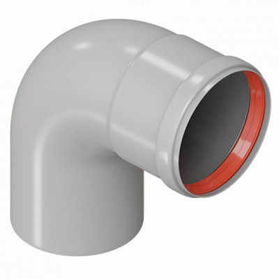 Колено для конденсационных котлов Royal Thermo диам. 80/125L MF 90гр Колено для конденсационных котлов Royal Thermo диам. 80/125L MF 90гр