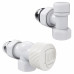 Набор термостатический осевой Royal Thermo Design 1/2"М30х1,5 (Белый)