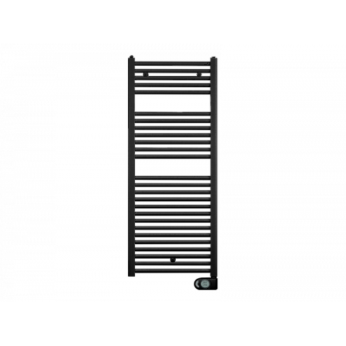Полотенцесушитель электр. Zehnder Aura PBEBZ-120-50/MQ RAL9005 matt (9205)