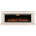Каминокомплект: Очаг Royal Thermo Aurora RTFP/P-AR60LS, портал Olympia 60 сл. кость с зол. патиной