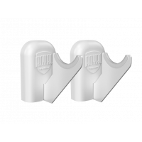 Комплект настенных регулируемых кронштейнов Royal Thermo Design 100, белые