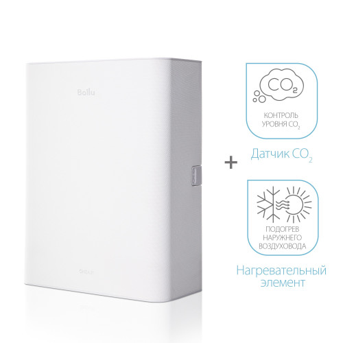 Очиститель воздуха приточный Ballu ONEAIR ASP-100WM белый