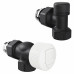 Набор термостатический осевой Royal Thermo Design 1/2"М30х1,5 (Черный)