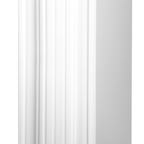 Каминокомплект: Очаг Royal Thermo Aurora RTFP/P-AR60LS, портал Olympia 60, белый