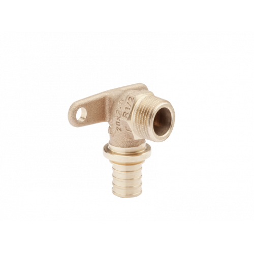 Угольник настенный с наружной резьбой 16-1/2" RX+ (бронза)