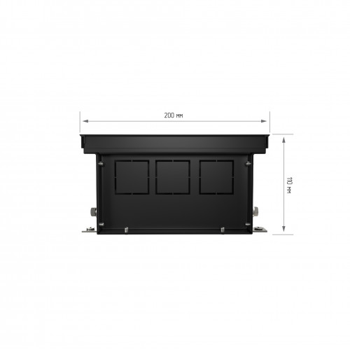Конвектор внутрипольный Royal Thermo ATRIUM-110/200/1600-DG-U-LB