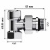 Набор термостатический угловой Royal Thermo Design 1/2"М30х1,5 (Хром)