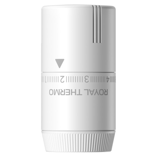 Термоголовка жидкостная Royal Thermo Design М30х1,5 (белый)
