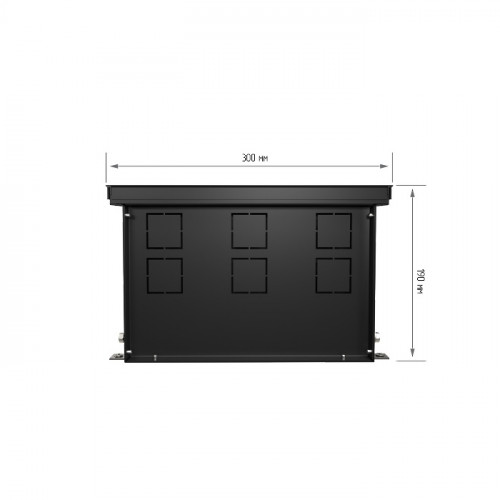 Конвектор внутрипольный Royal Thermo ATRIUM-190/300/2300-DG-U-BL