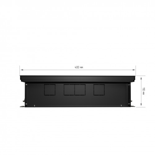 Конвектор внутрипольный Royal Thermo ATRIUM-110/400/1400-DG-U-DB