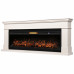 Каминокомплект: Очаг Royal Thermo Aurora RTFP/P-AR60LS, портал California 60 IV, молочный