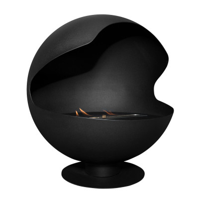 Каминокомплект:Биокамин Firelight BFP/F-55 Sphere+Набор керамических камней М, черные Каминокомплект:Биокамин Firelight BFP/F-55 Sphere+Набор керамических камней М, черные
