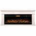 Каминокомплект: Очаг Royal Thermo Aurora RTFP/P-AR60LS, портал California 60 IV, молочный