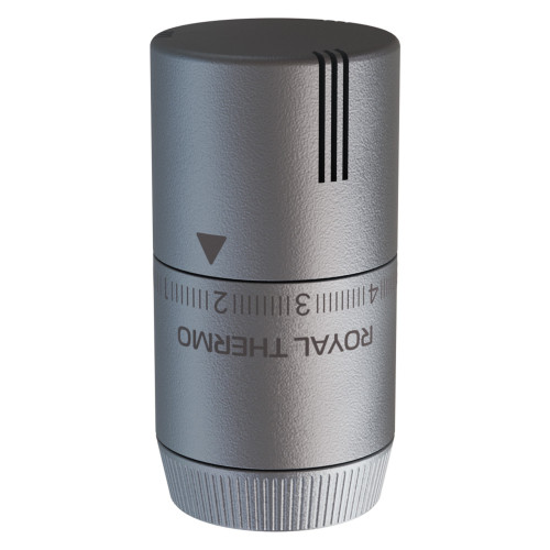 Термоголовка жидкостная Royal Thermo Design М30х1,5 (серебристый)