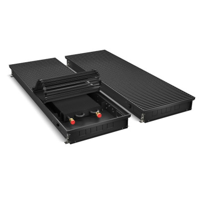 Конвектор внутрипольный Royal Thermo ATRIUM-90/400/2300-DG-U-BL
