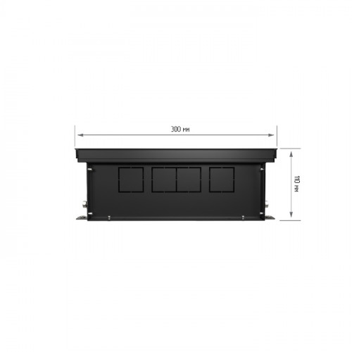 Конвектор внутрипольный Royal Thermo ATRIUM-110/300/1500-DG-U-NA