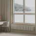 Дизайн-радиатор Royal Thermo Shift Q30 VC2030 - 20 секц. RAL9016
