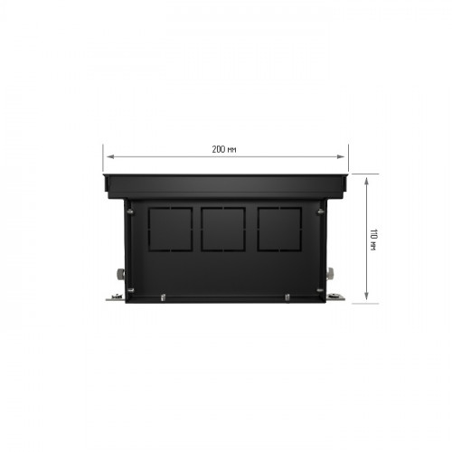Конвектор внутрипольный Royal Thermo ATRIUM-110/200/1700-DG-U-LB