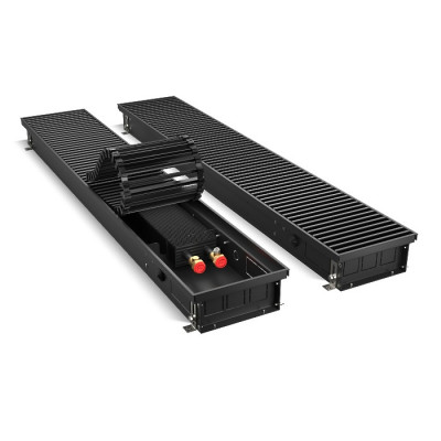 Конвектор внутрипольный Royal Thermo ATRIUM-90/200/2300-DG-U-BL