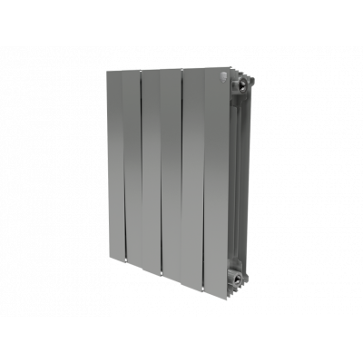 Радиатор биметалл Royal Thermo PianoForte 500/Silver Satin - 8 секц.