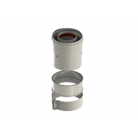 Адаптер вертикальный диам.60/100L (Bx) ROYAL THERMO RTF13.008