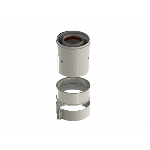 Адаптер вертикальный диам.60/100L (Bx) ROYAL THERMO RTF13.008