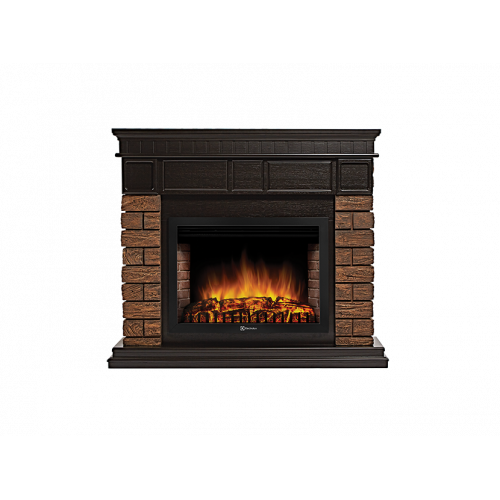 Портал Bricks Wood 30 камень темный, шпон венге