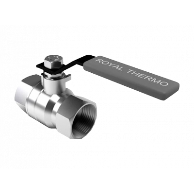 Кран шаровый Royal Thermo EXPERT TEFLON 3/4", ВВ, стальной рычаг