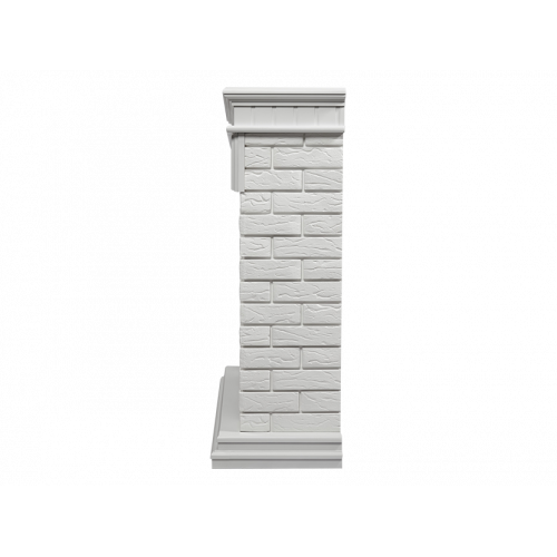 Портал Bricks 25 камень белый, белая эмаль
