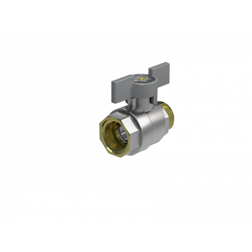 Кран шаровый Royal Thermo EXPERT 1" нар-вн, ручка-бабочка