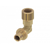Уголок соединительный с ниппелем 25 x 3/4" AG