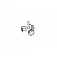 Кран Royal Thermo EXPERT для стиральной машины 1/2"x3/4"х1/2"