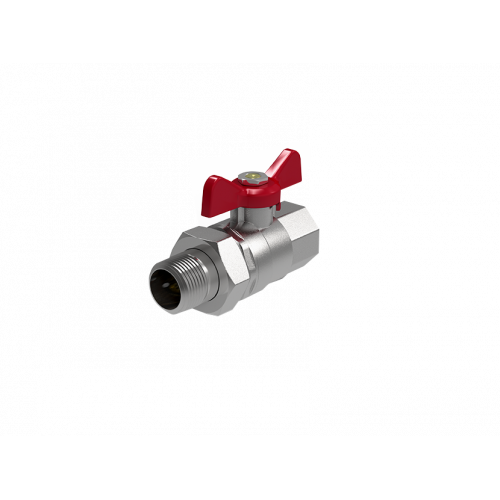 Кран шаровый Royal Thermo Optimal 1" НГ, ручка-бабочка