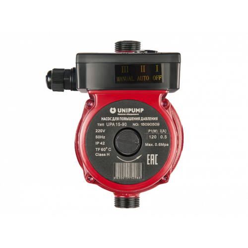 Насос циркуляционный UNIPUMP (для пов. давления) UPА 15-90 160