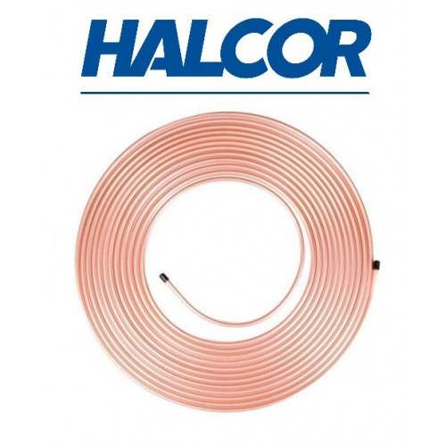 Труба медная 3/8" Halcor ASTM 9,52х0,81х30000мм